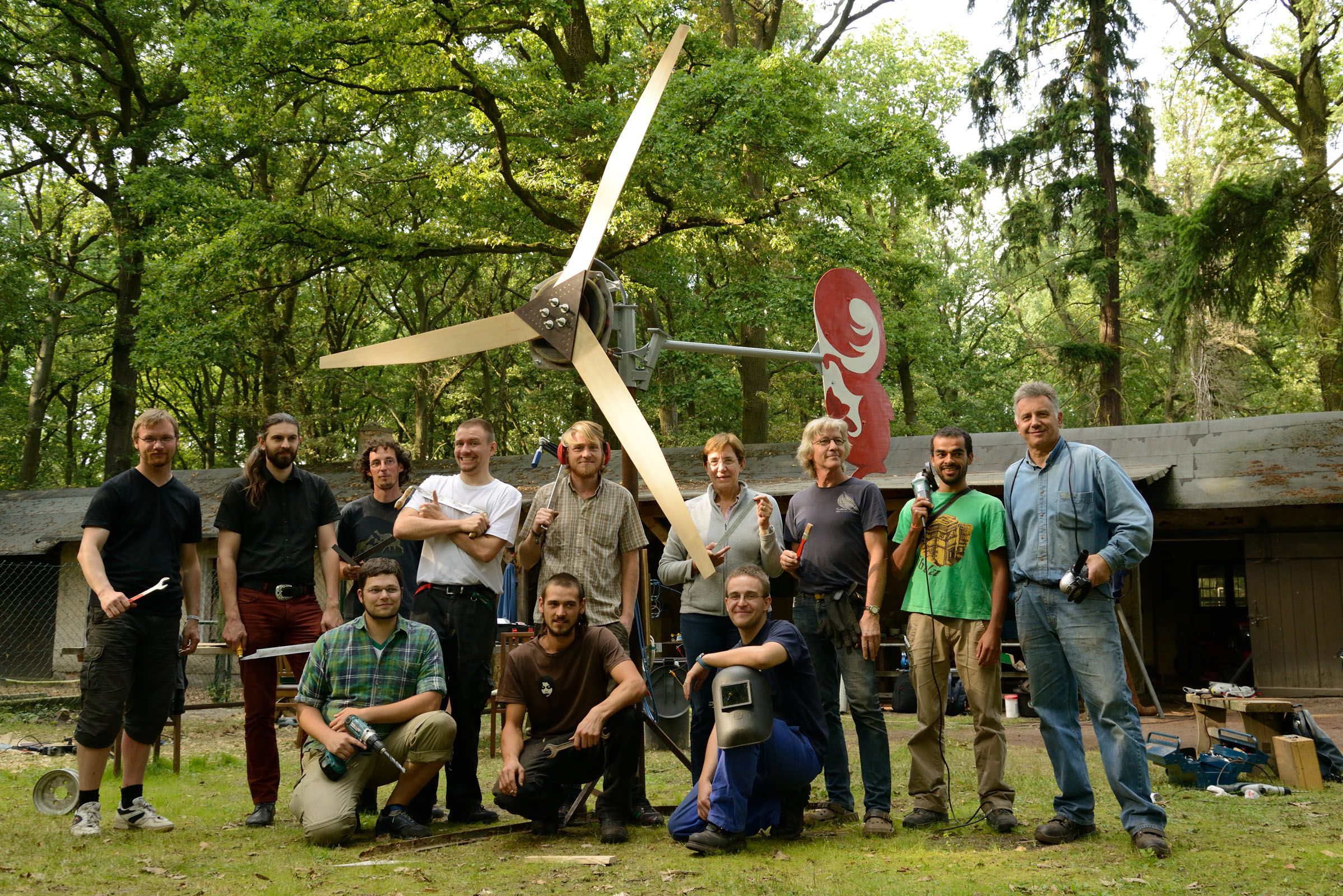 Equipe Éolien maison autonome OFFF